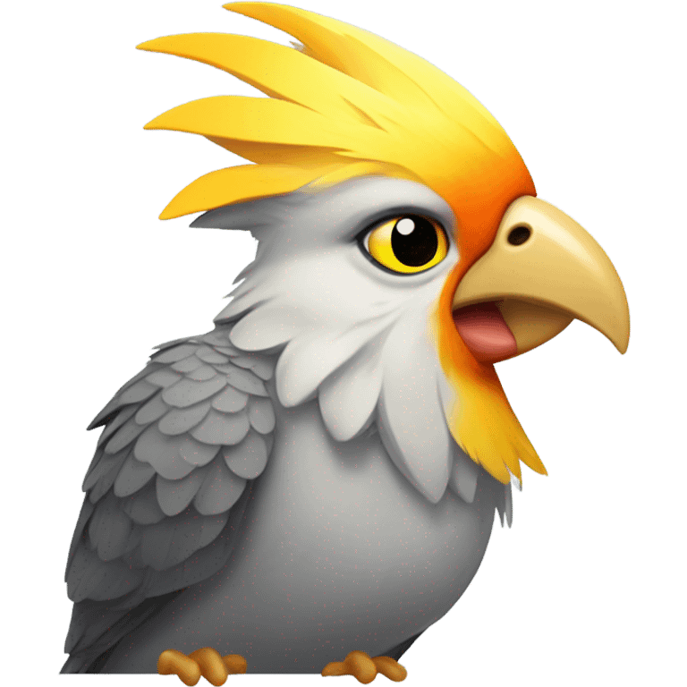 cockatiel emoji