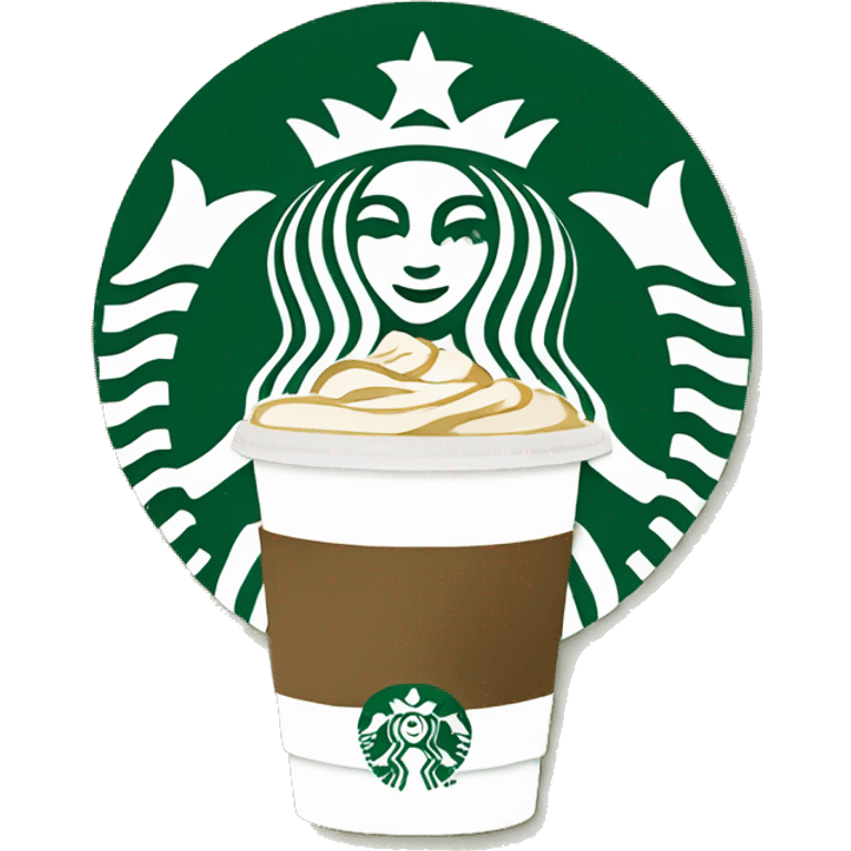 Starbucks coffee from matcha emoji