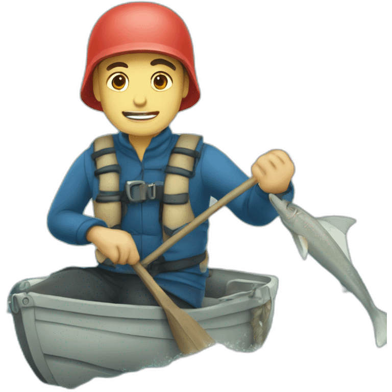 Nageur sauveteur en mer emoji