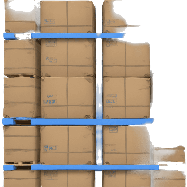 Single blue pallet  emoji