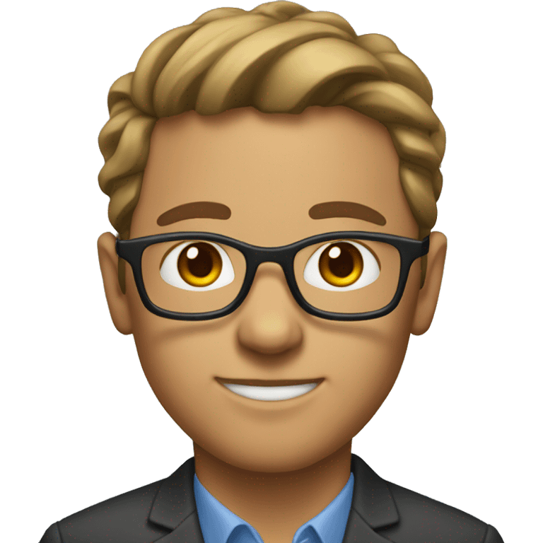 a journalist without glasses normal skin  emoji