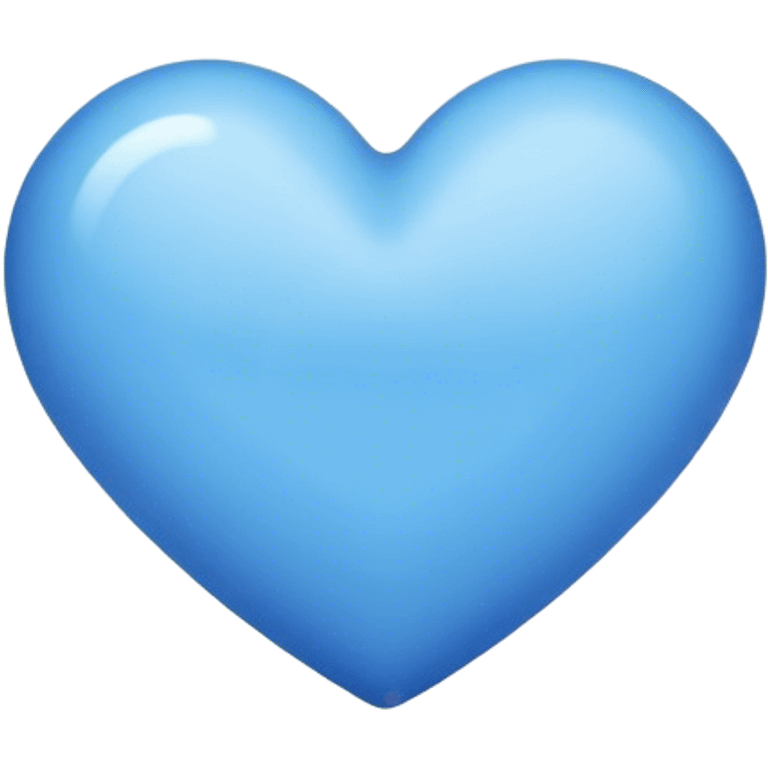 Blue heart emoji