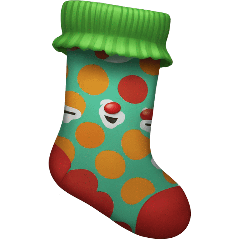 clown sock  emoji