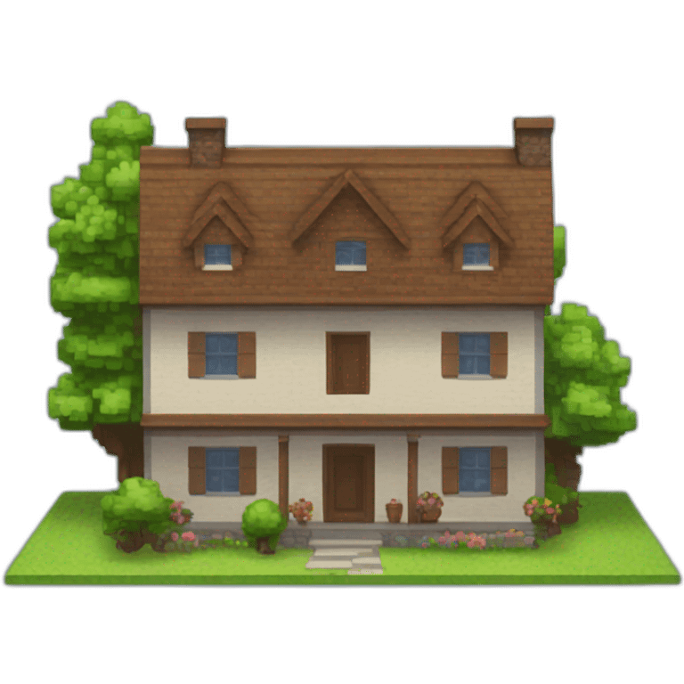 pixel-builder-house emoji