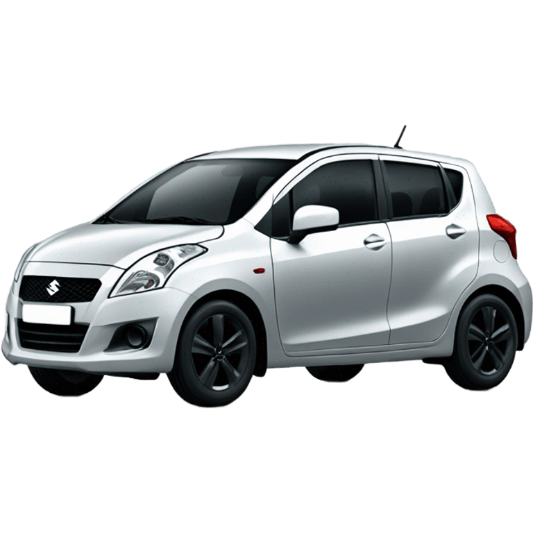 Suzuki splash, argent, plastic skirt in black color emoji