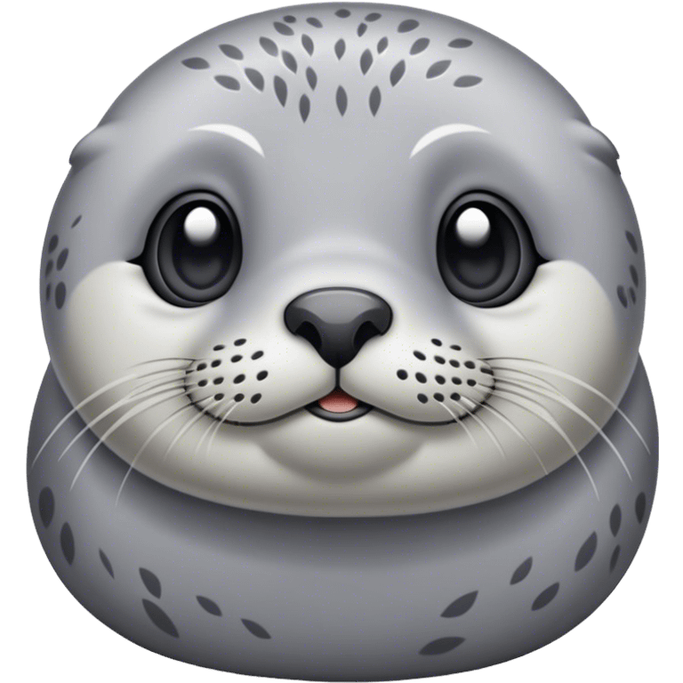 Cute, Disney-style harbor seal  emoji