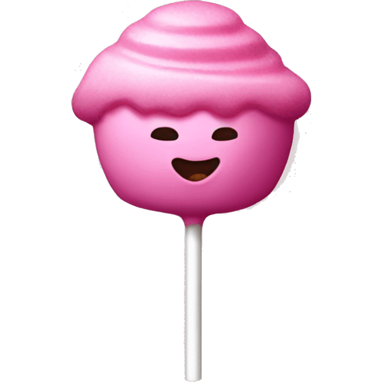 Pink Starbucks Cake pop  emoji