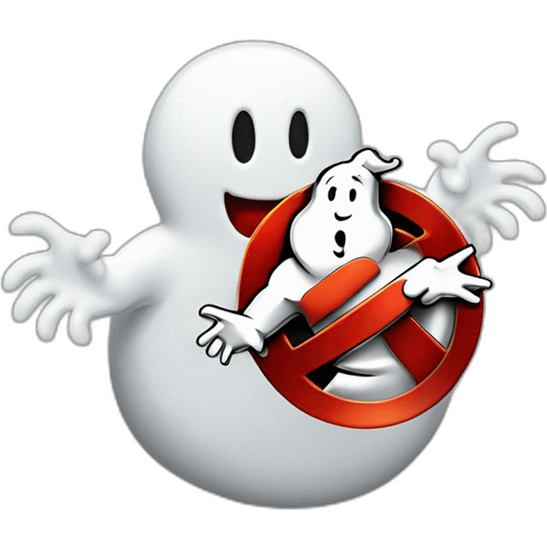 Ghostbuster logo emoji