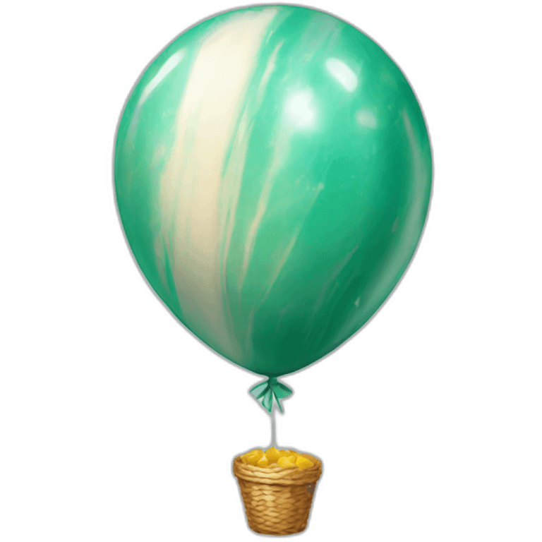 Marble balloon  emoji