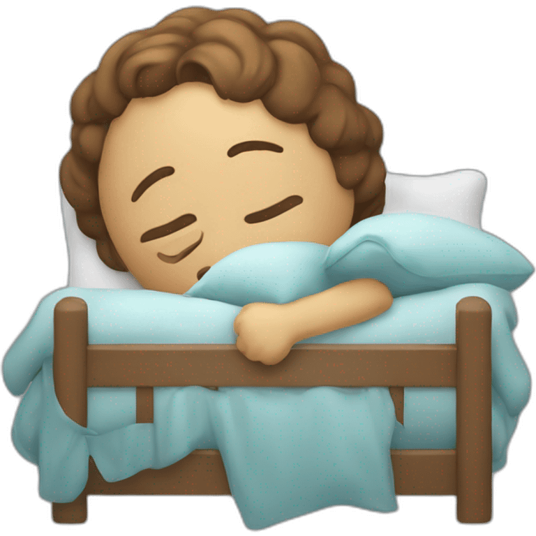 Un chient qui dort emoji