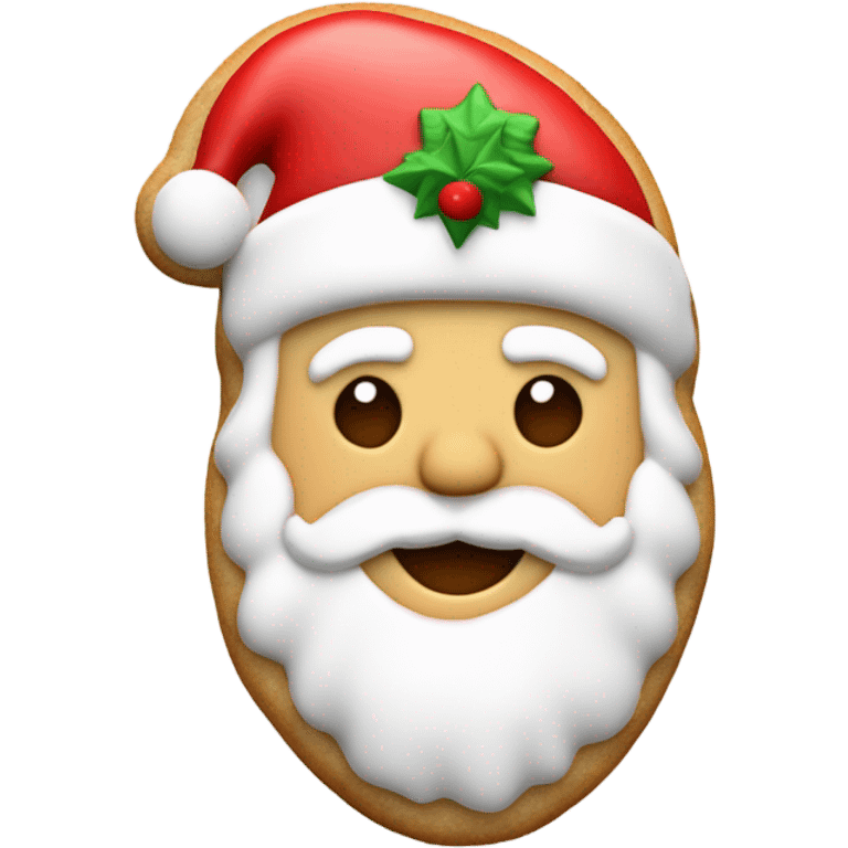 Christmas cookie emoji