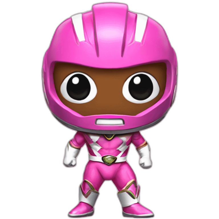 male pink power ranger emoji