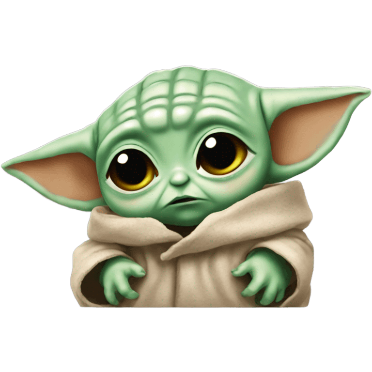 baby yoda tears  emoji