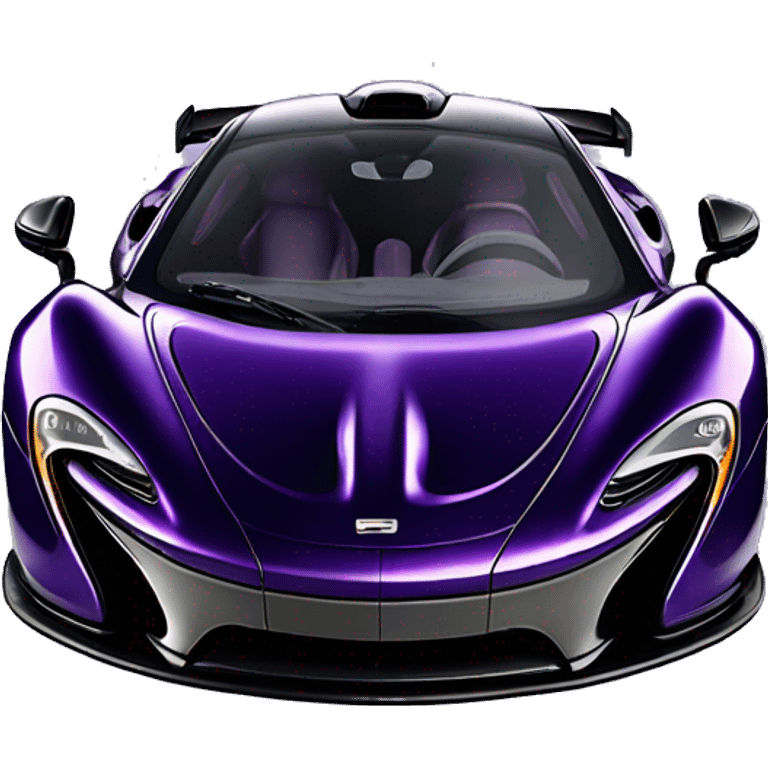 McLaren p1 midnight purple  emoji