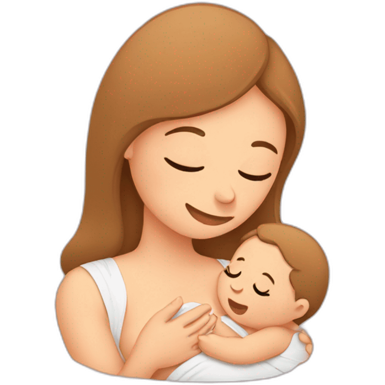 breast feeding emoji