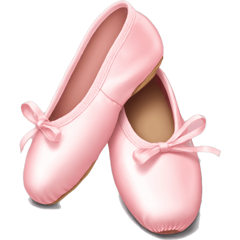 pastel pink ballet shoes emoji