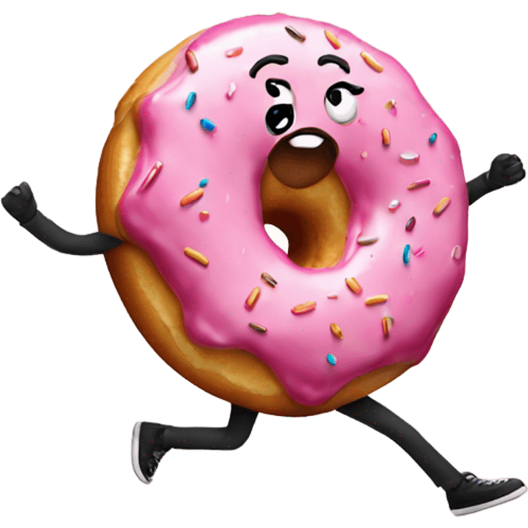 Donut dancing  emoji