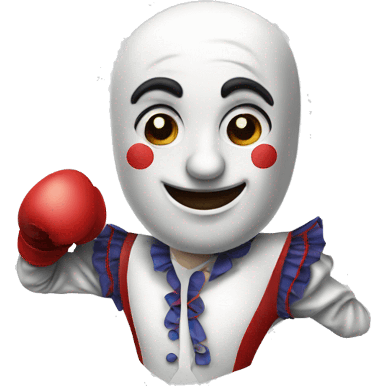 pierrot boxing emoji