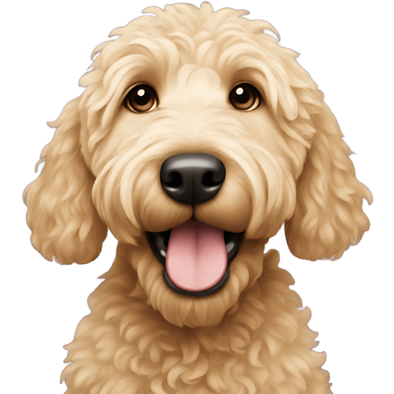 Golden doodle  emoji