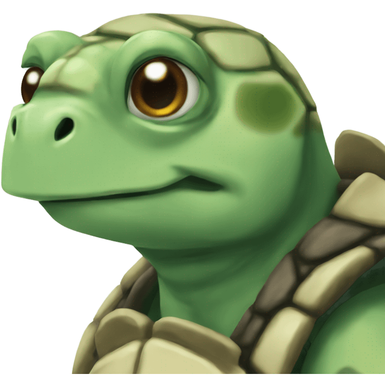 anime turtle man emoji