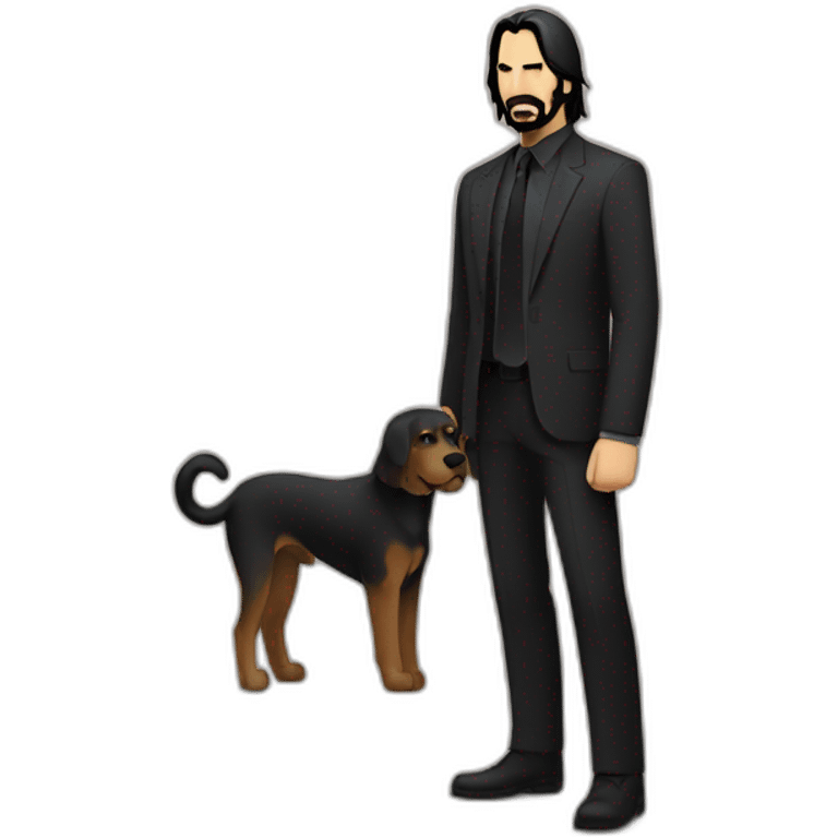 John wick standing position emoji