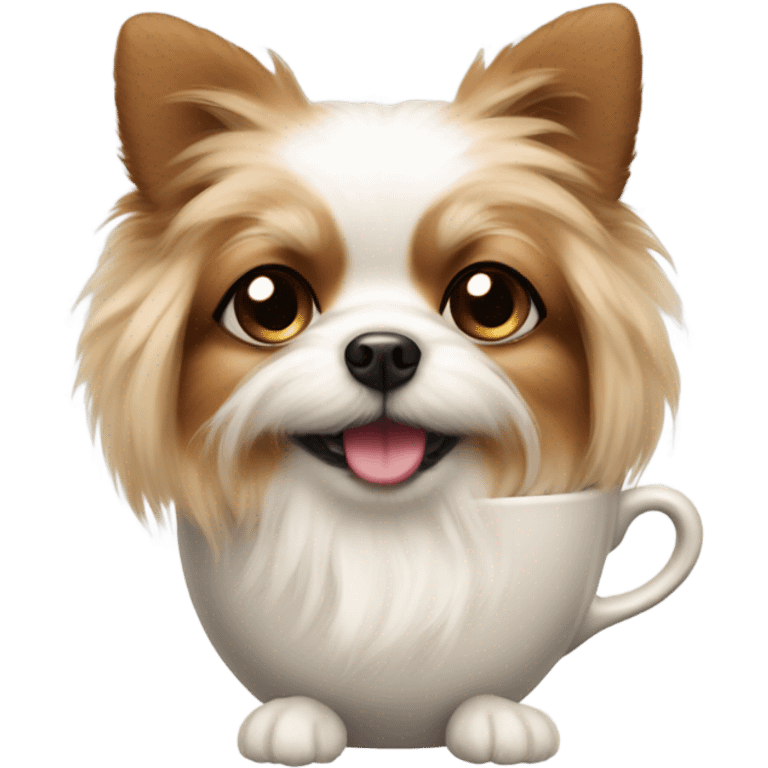 Teacup dog emoji