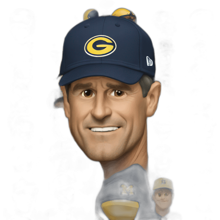 jim harbaugh emoji