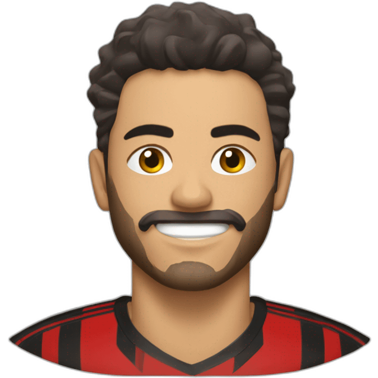 Símbolo do time do Flamengo emoji