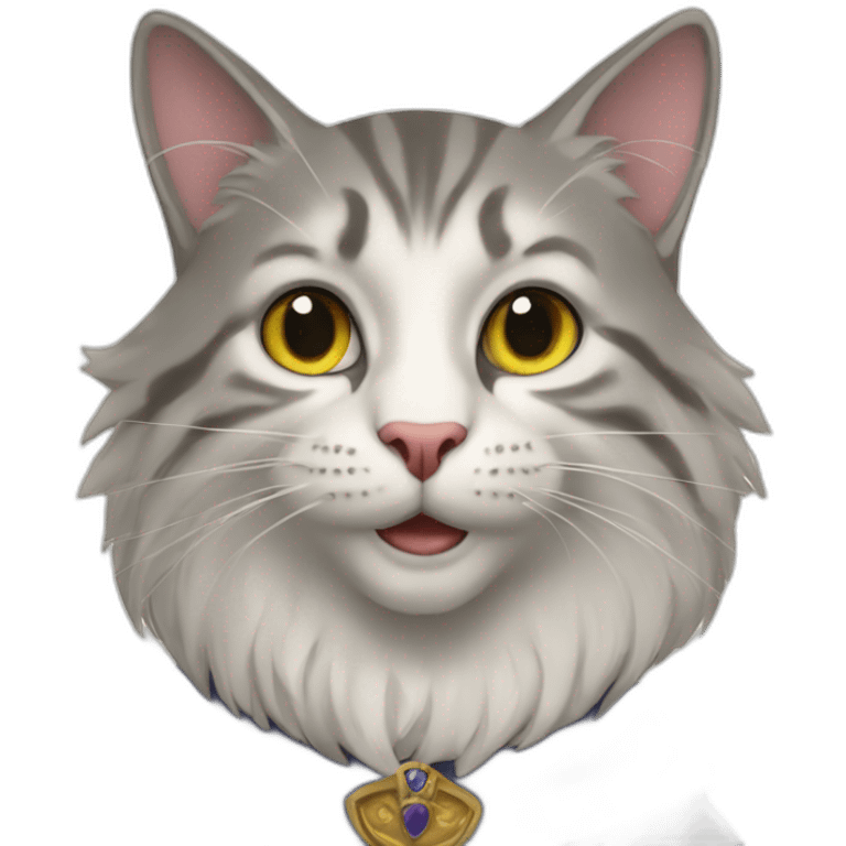 Le roi des chats emoji