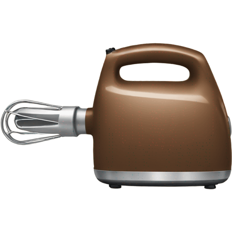 Brown hand mixer emoji