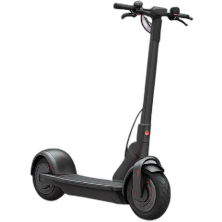 Trotinette électrique Segway avec personne emoji