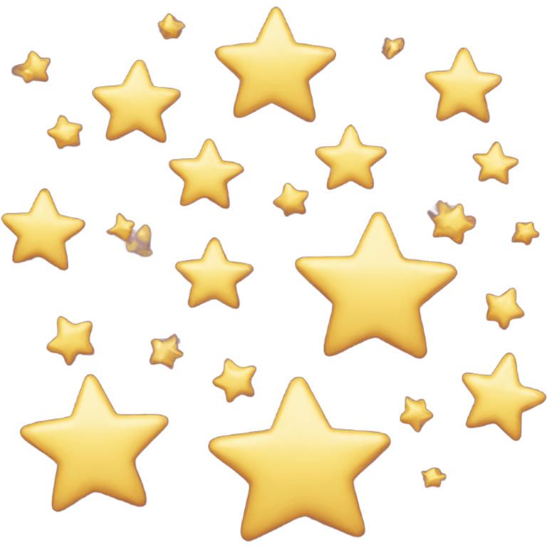 Cluster of stars emoji