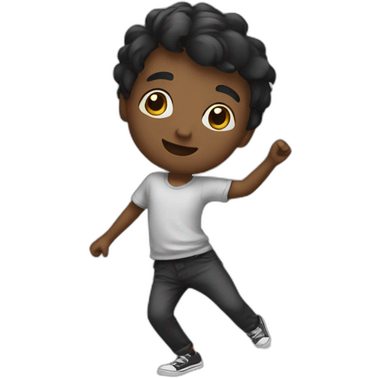 dancing boy  emoji