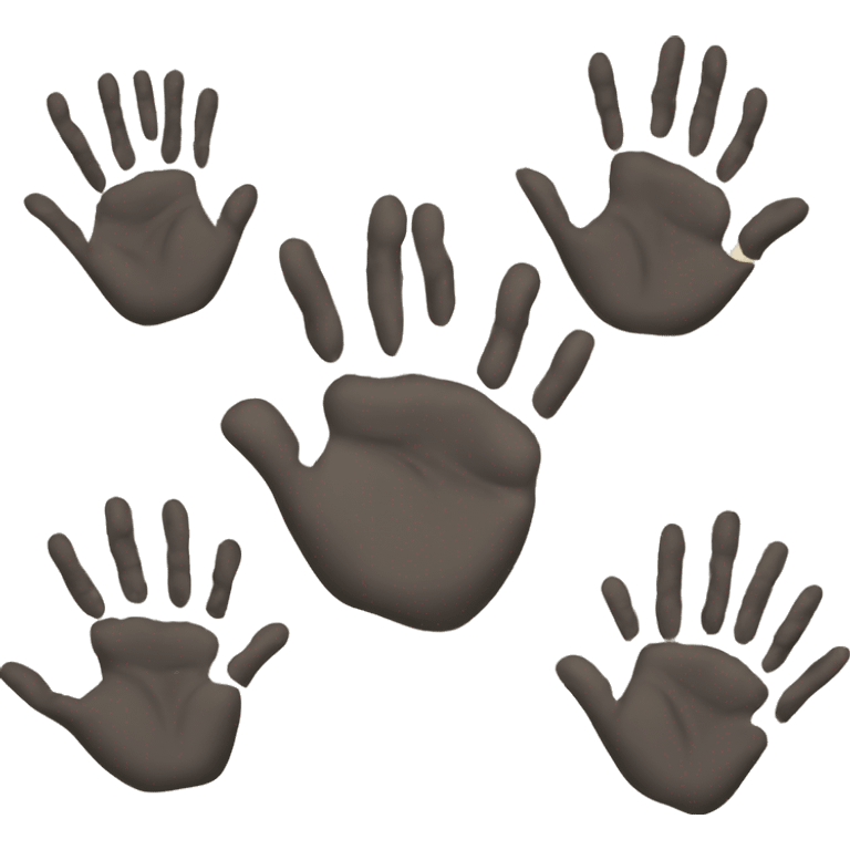 Handprints  emoji