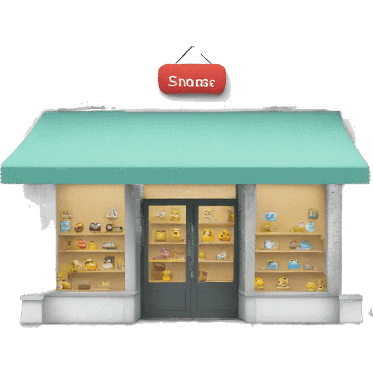 pop up store emoji