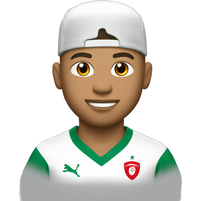 Mbappé avec le maillot d'algérie emoji