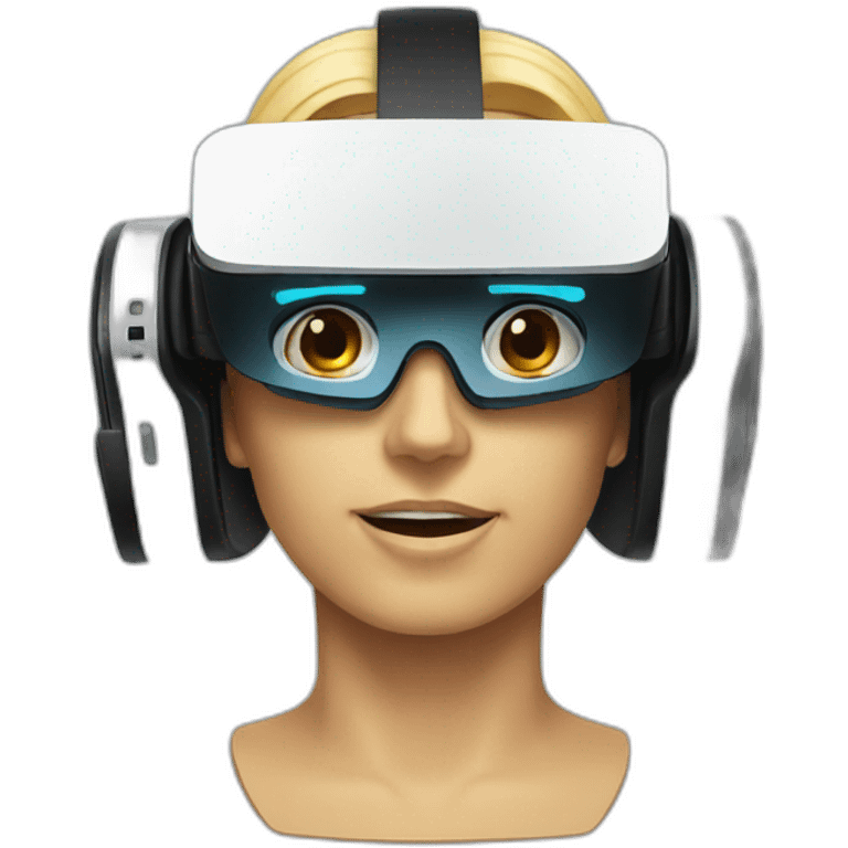 VR headset  emoji