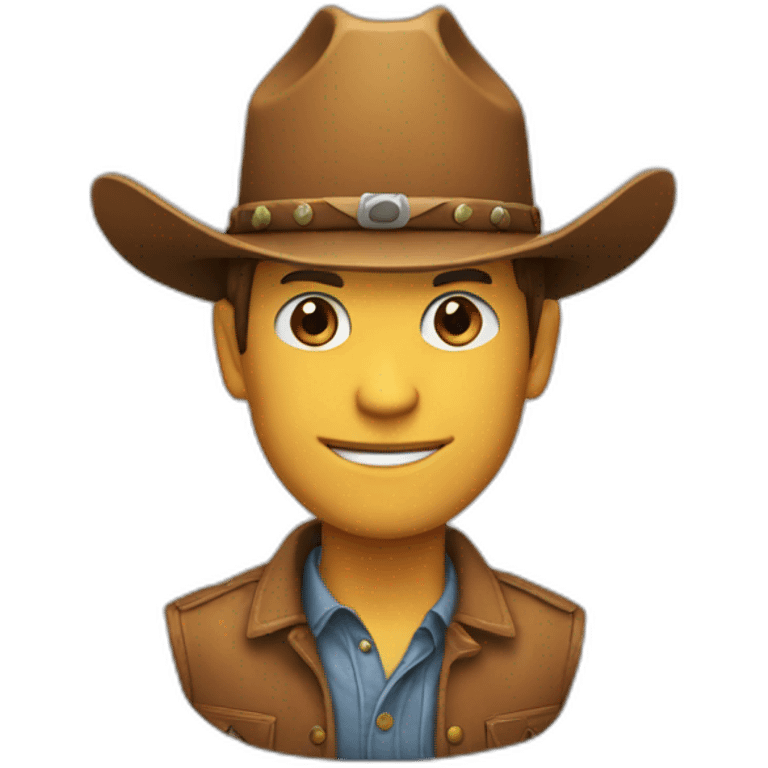 Mr First with cowboy hat emoji