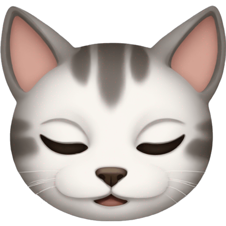 sleepy cat emoji