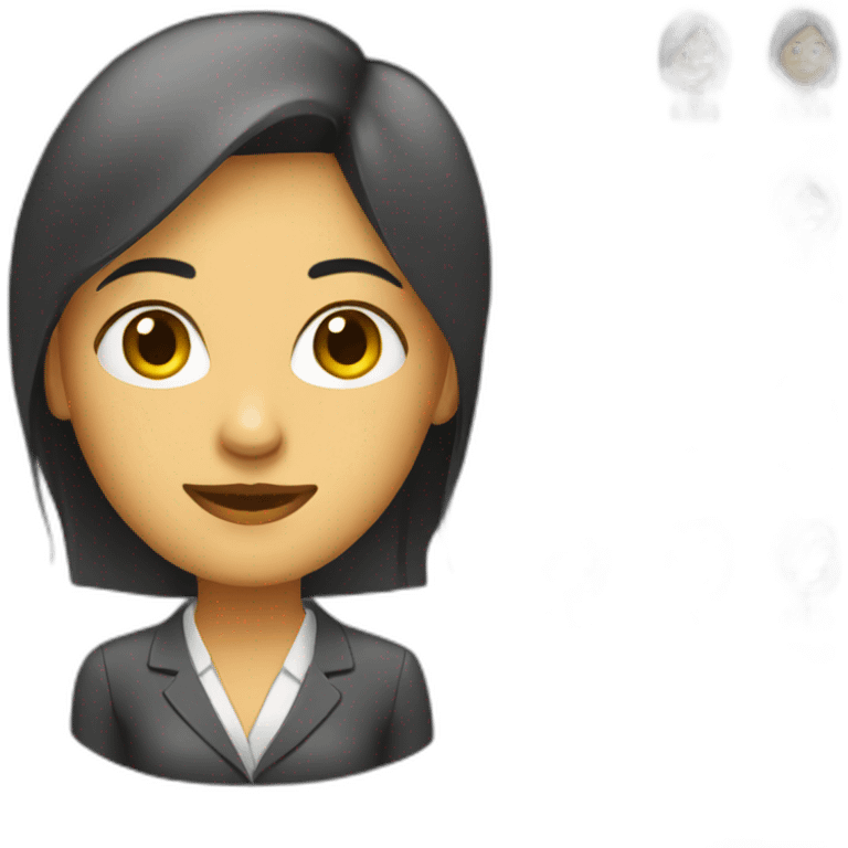 businesswoman emoji