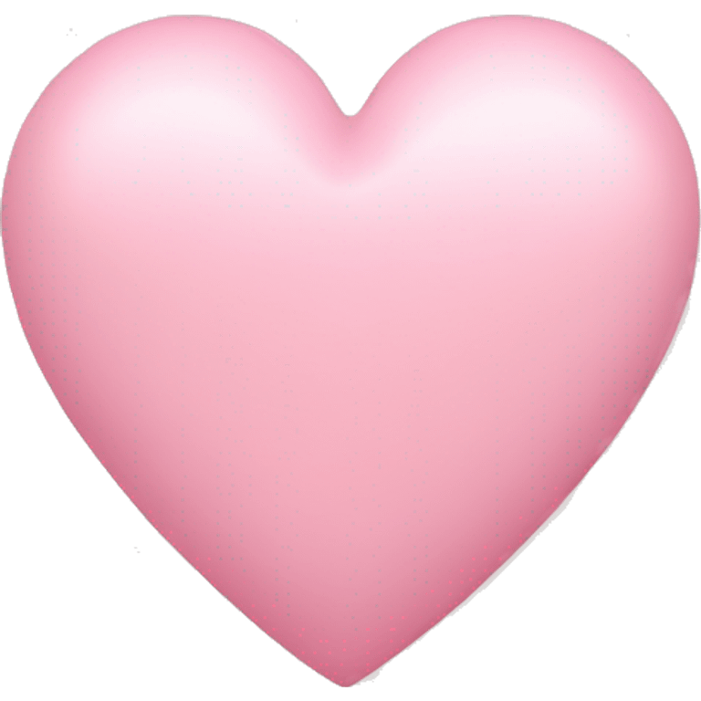 pastel pink heart emoji