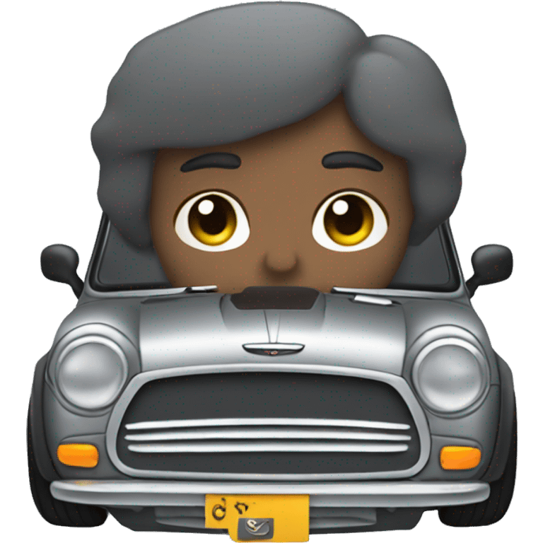 gray mini cooper  emoji