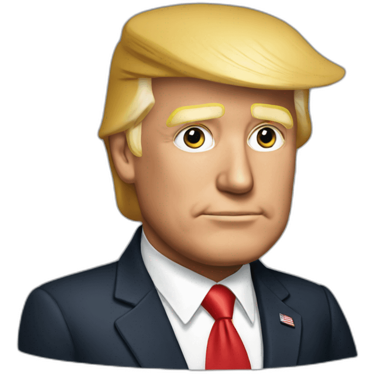 President Donald Trump emoji