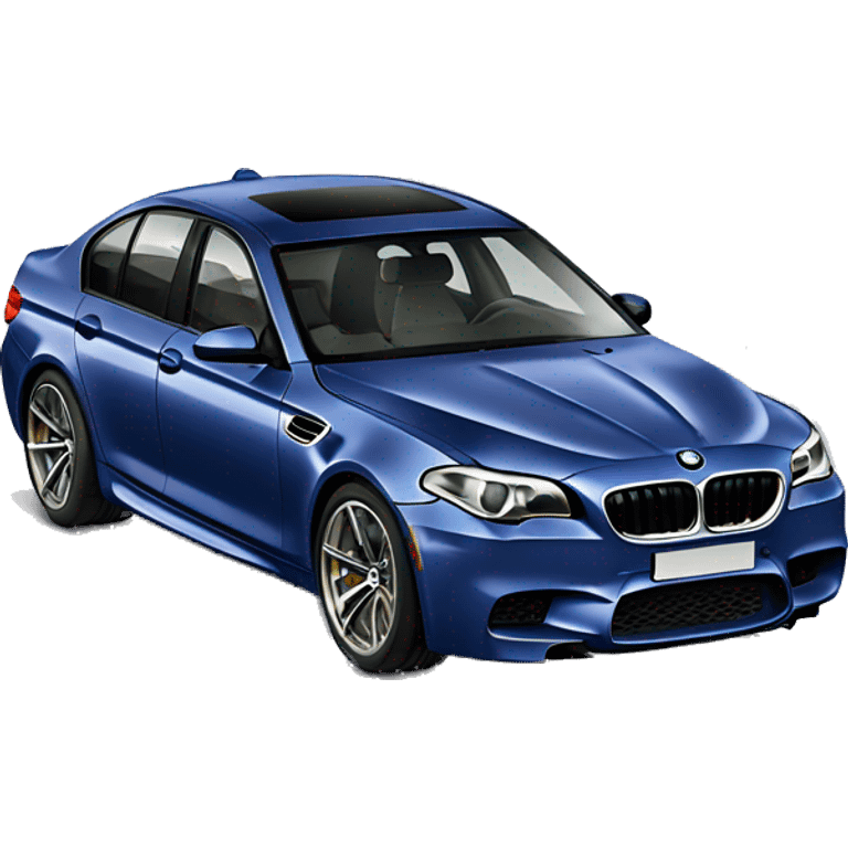 Car bmw m5 emoji