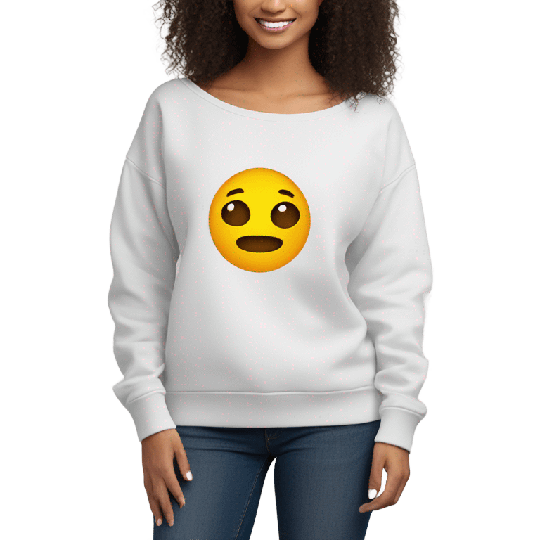 Free people pullover sweatshirt emoji