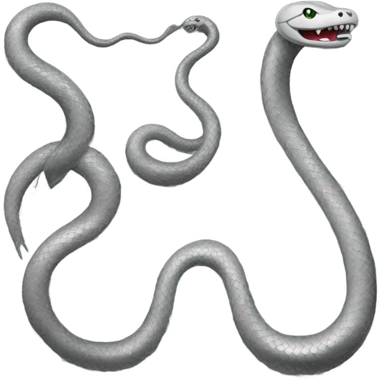 Metal snake  emoji