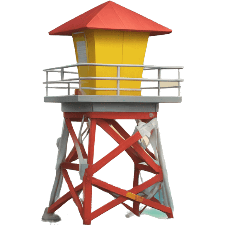 Lifeguard tower emoji