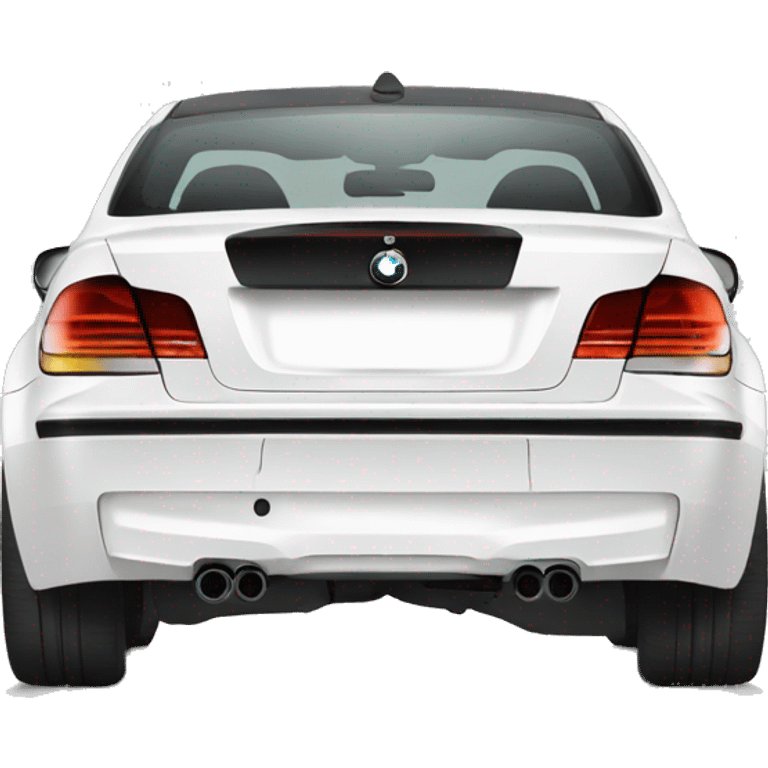 BMW e82 white emoji