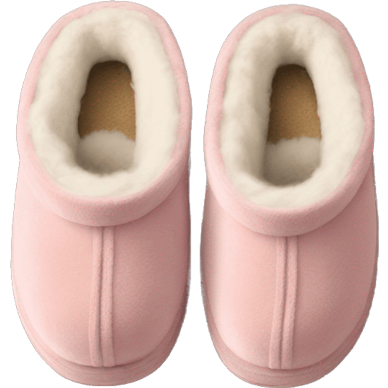 UGG slippers light pink emoji