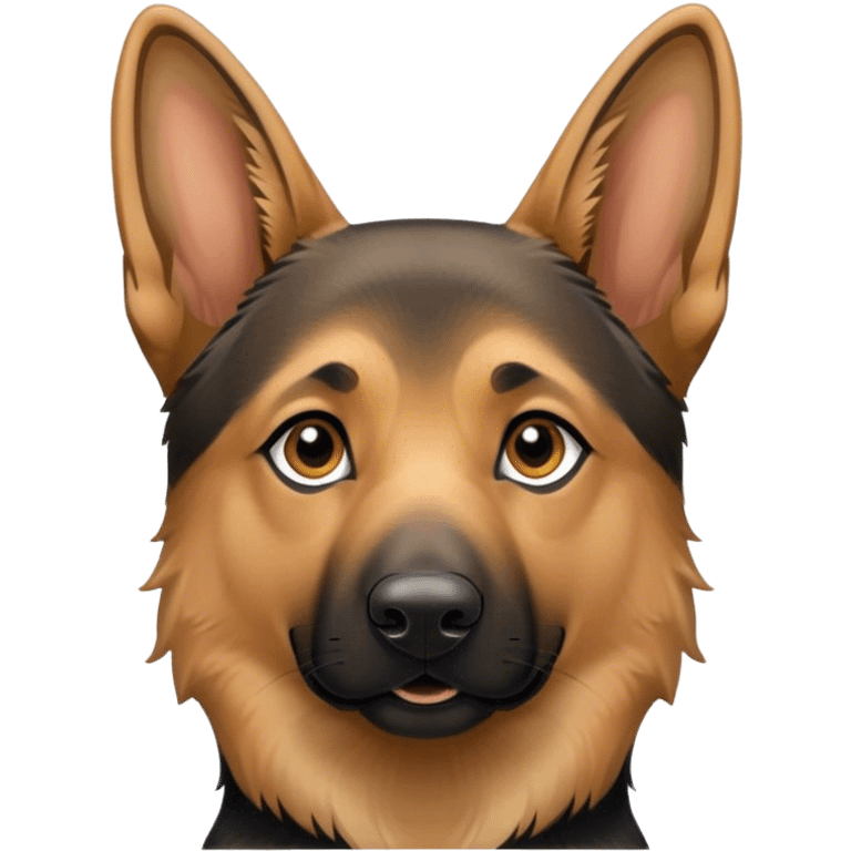 German shepherd  emoji